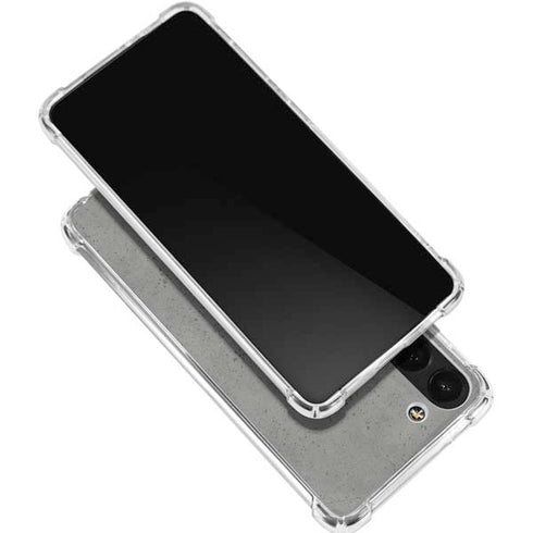 Speckle Grey Concrete Galaxy S24 FE Clear Case